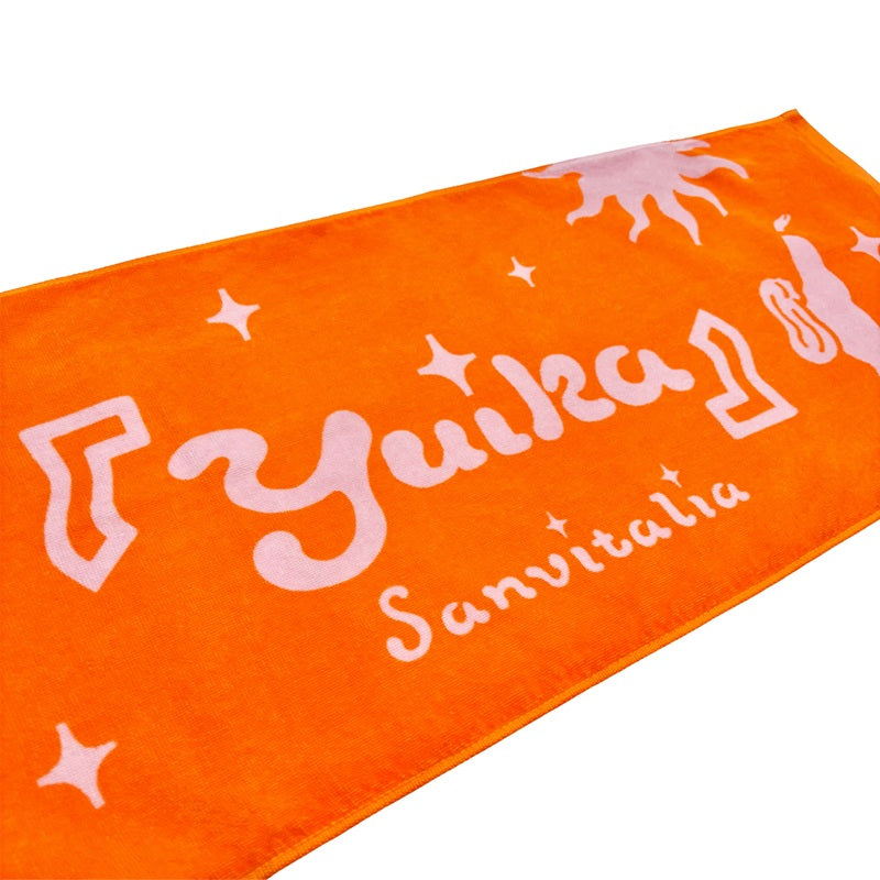 Sanvitalia」フェイスタオル オレンジ – 『ユイカ』ONLINE STORE