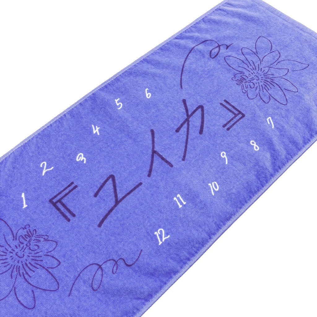 時計草#1」フェイスタオル – 『ユイカ』ONLINE STORE