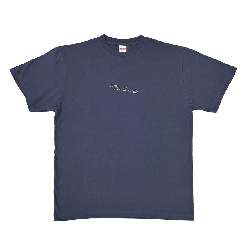 ロゴTシャツ インディゴ