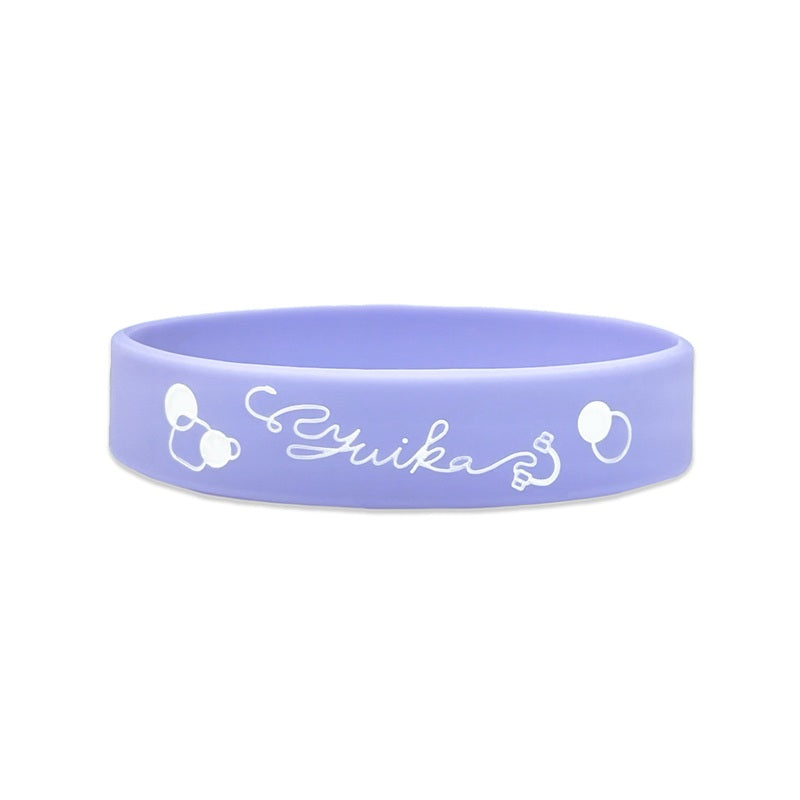 ロゴラバーバンド　ラベンダーパープル