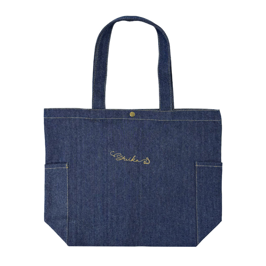 denim tote bag