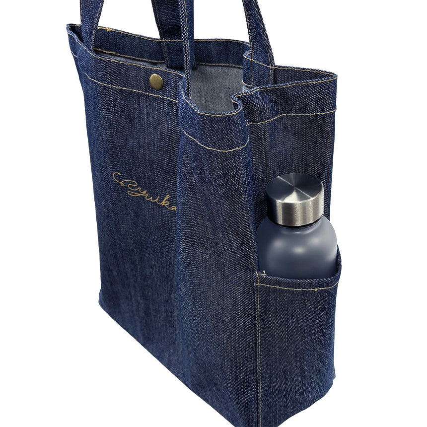 denim tote bag