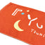 "Tsukimisou" Face Towel Orange