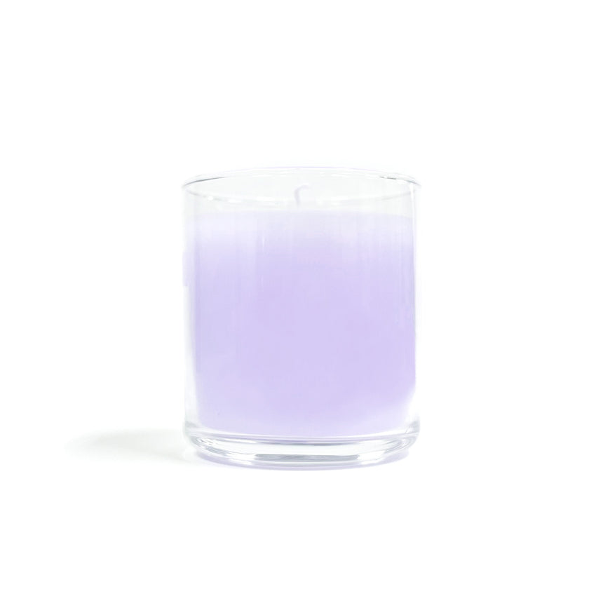 Aromatherapy candle lavender