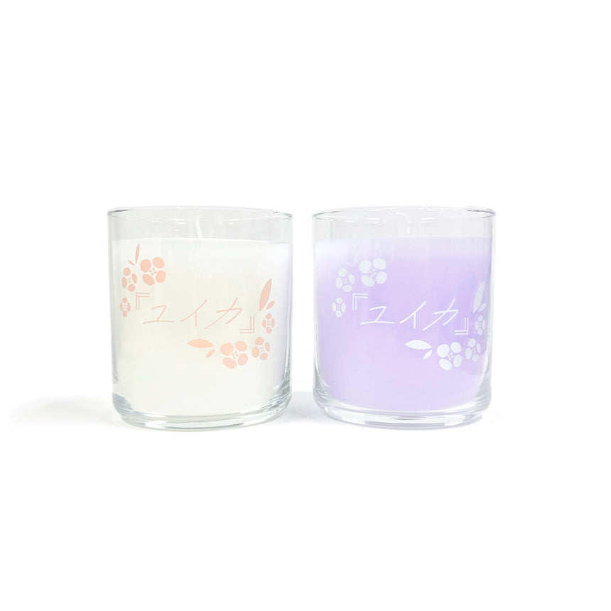 Aromatherapy candle lavender