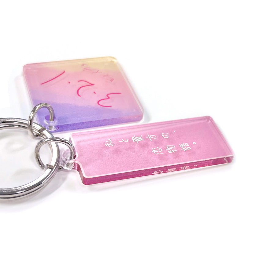 Steal only your feelings of love, keychain